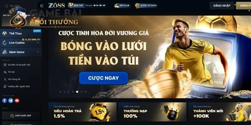 Thông tin chung về thương hiệu cá cược uy tín Zo88