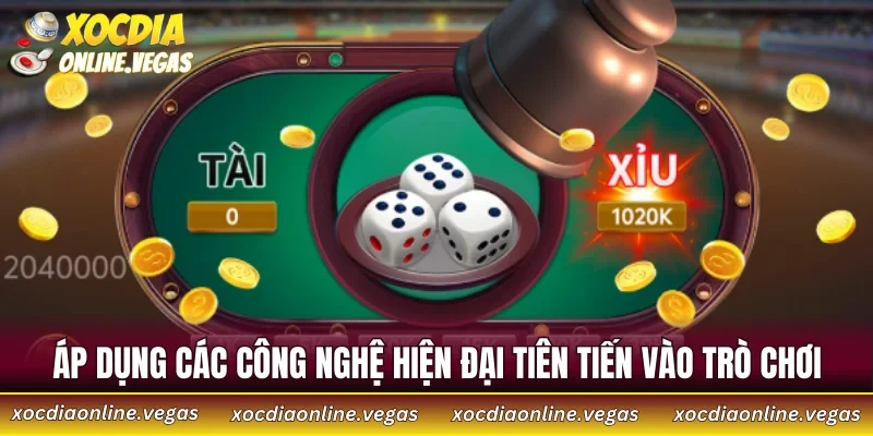 Áp dụng các công nghệ hiện đại tiên tiến vào trò chơi