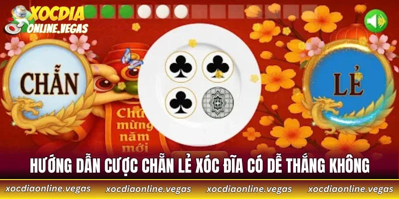 Hướng dẫn cược chẵn lẻ xóc đĩa có dễ thắng không