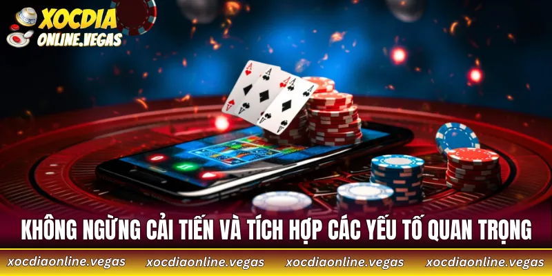 Không ngừng cải tiến và tích hợp các yếu tố quan trọng