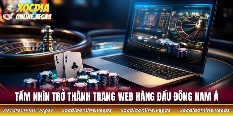 Tầm nhìn trở thành trang web hàng đầu Đông Nam Á