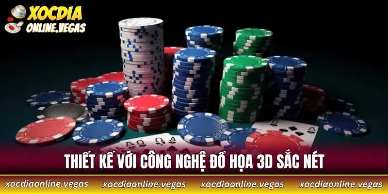 Thiết kế với công nghệ đồ họa 3D sắc nét