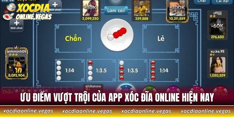 Tại Sao Ưu Điểm Vượt Trội Của App Xóc Đĩa Online Cuốn? 3 Ưu điểm vượt trội của app Xóc Đĩa Online dành cho mọi thành viên